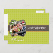 HOLIDAY PHOTOはがき：: decorativeband 3L シーズンポストカード (正面/裏面)