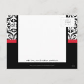 HOLIDAY PHOTOポストカード::単なるダマスク1P シーズンポストカード (裏面)