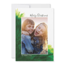 Holiday Photo Card *パインターリーツリー*