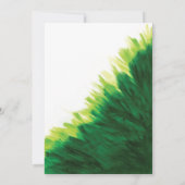 Holiday Photo Card *パインターリーツリー* 招待状 (裏面)