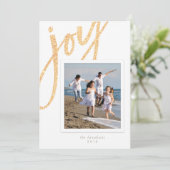 Holiday Photo Card *Sparkle Joy* 招待状 (スタンド正面)