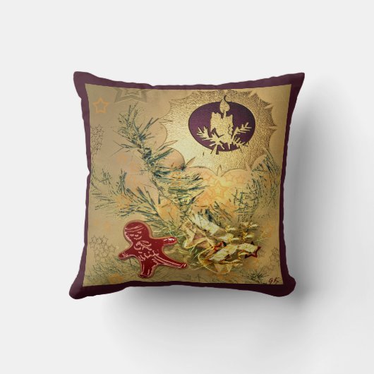 Holiday Pillow クッション (裏面)