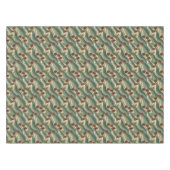 Holiday Pinecone テーブルクロス (正面(横))