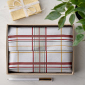 Holiday Plaid Christmas Tissue Paper 薄葉紙 (ギフト)