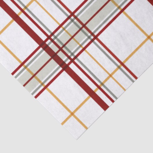 Holiday Plaid Christmas Tissue Paper 薄葉紙 (詳細)