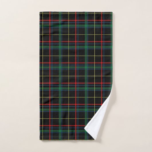 Holiday Plaid Hand Towel ハンドタオル (ハンドタオル)
