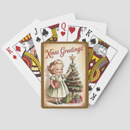 Holiday Playing Cards Gift トランプ (裏面)