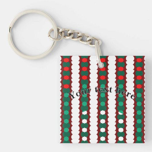 Holiday Postcard キーホルダー (正面)