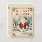 Holiday Postcard シーズンポストカード (正面/裏面)