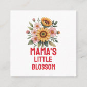 Holiday Postcard スクエア名刺 (正面)