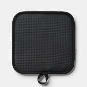 Holiday Potholder Naughty Nice Never Mind 鍋敷き (裏面)