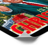 Holiday President Trump Back I'll Be Home For Chri ポスター (角)