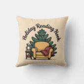 Holiday Reading Nook Cozy Accent クッション (裏面)