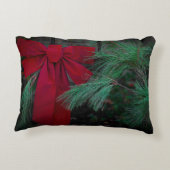 Holiday Red Bow アクセントクッション (裏面)