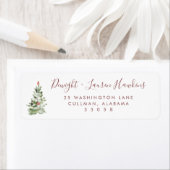 Holiday | Return Address Label ラベル (インサイチュ)