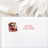 Holiday Return Address Labels ラベル (インサイチュ)