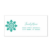 Holiday Return Address Self-inking Stamp セルフインキングスタンプ (デザイン)