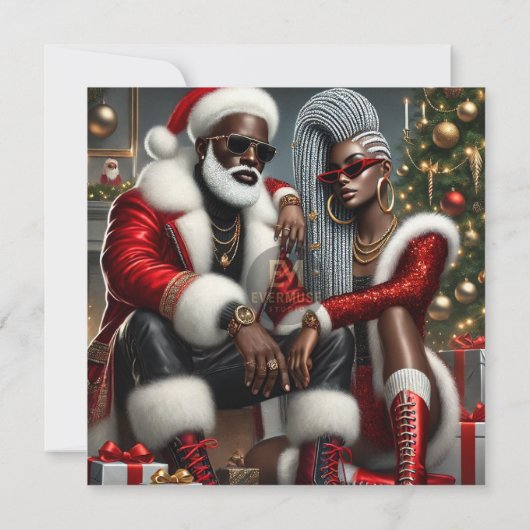 Holiday Royalty 招待状 (裏面)