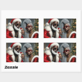 Holiday Royalty 長方形シール (シート)