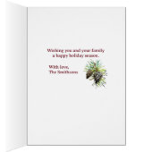 Holiday season squirrel card (内側 (右))