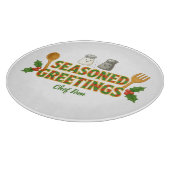 Holiday Seasoned Greetings カッティングボード (角)