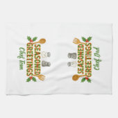 Holiday Seasoned Greetings キッチンタオル (横)