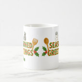 Holiday Seasoned Greetings コーヒーマグカップ (中央)