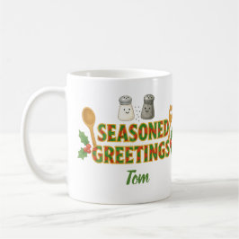 Holiday Seasoned Greetings コーヒーマグカップ