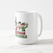 Holiday Selfie Crew コーヒーマグカップ (正面右)