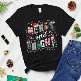 Holiday Shirt -クリスマスパーティーメリーShirt – とBright Tシャツ