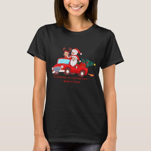 Holiday Shirt: Christmas Shirt for Woman Tシャツ (正面)