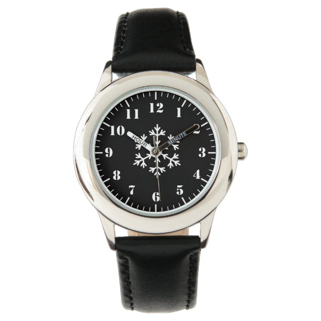 Holiday Snowflake Kids Wrist Watch 腕時計 (正面)