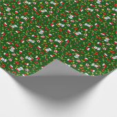 Holiday Snowman ラッピングペーパー (角)