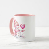 Holiday Snowman Coffee Mug マグカップ (正面左)