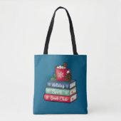 Holiday Spirit Book Club Tote Bag  トートバッグ (正面)