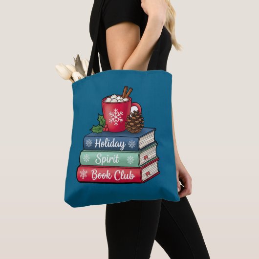 Holiday Spirit Book Club Tote Bag  トートバッグ (クローズアップ)