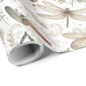 Holiday Spirit Dragonflies ラッピングペーパー (ロールコーナー)