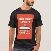 Holiday Spirit Loading Bar Tシャツ (正面)