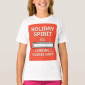 Holiday Spirit Loading Bar Tシャツ (正面)
