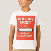 Holiday Spirit Loading Bar Tシャツ (正面)