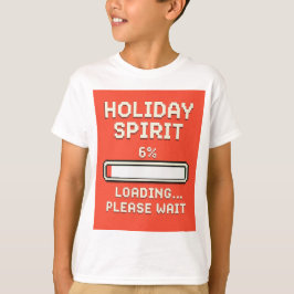 Holiday Spirit Loading Bar Tシャツ
