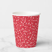 Holiday Sprinkles Red Paper Cup 紙コップ (裏面)