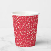 Holiday Sprinkles Red Paper Cup 紙コップ (左)