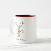 Holiday Stag Mug ツートーンマグカップ (正面左)