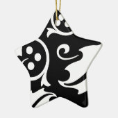 Holiday Star Ornament セラミックオーナメント (左)