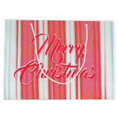 Holiday Stripes ラージペーパーバッグ (裏面)