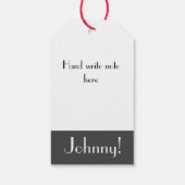 HOLIDAY SUNSHINE WITHIN THE PINES :) ギフトタグ (裏面)