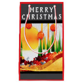 HOLIDAY SUNSHINE WITHIN THE PINES :) スモールペーパーバッグ (正面)