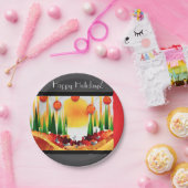 HOLIDAY SUNSHINE WITHIN THE PINES :) ペーパープレート (パーティー)