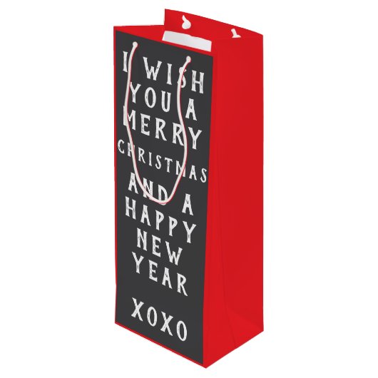 HOLIDAY SUNSHINE WITHIN THE PINES :) ワインギフトバッグ (裏面アングル)